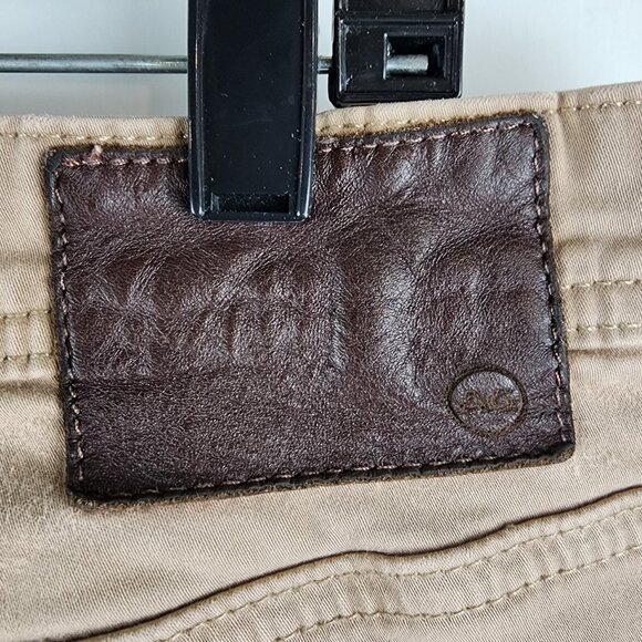 AG Adriano Goldschmied The Everett Pants Mens Slim Straight Tan Size 36x31 - Picture 11 of 13